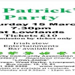 st patrick’s party