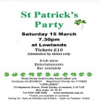 st patrick’s party