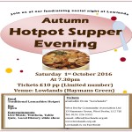 Autumn Hotpot Supper Evening flyer