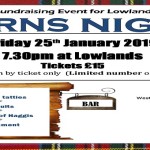 2019 Burns night Flyer landscape